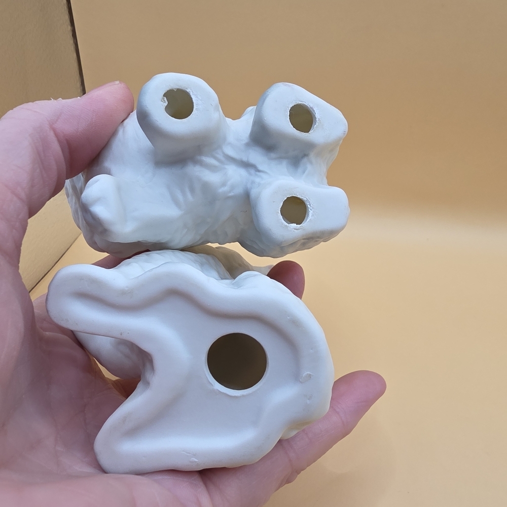 Vintage Homco Kittens Cats Set White Ceramic Persian Himalayan Figurines - Picture 5 of 5